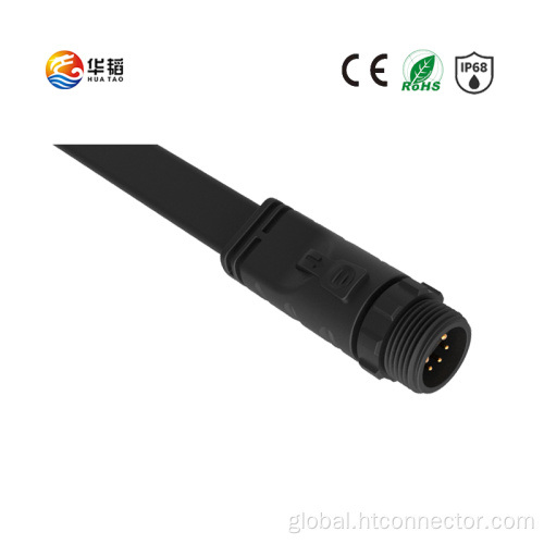 China M16 DP-02 Waterproof connector with Nylon nut Factory